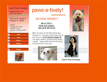 Tablet Screenshot of pawsatively.org